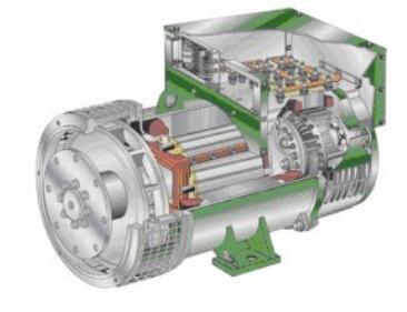 三都镇发电机内部结构图